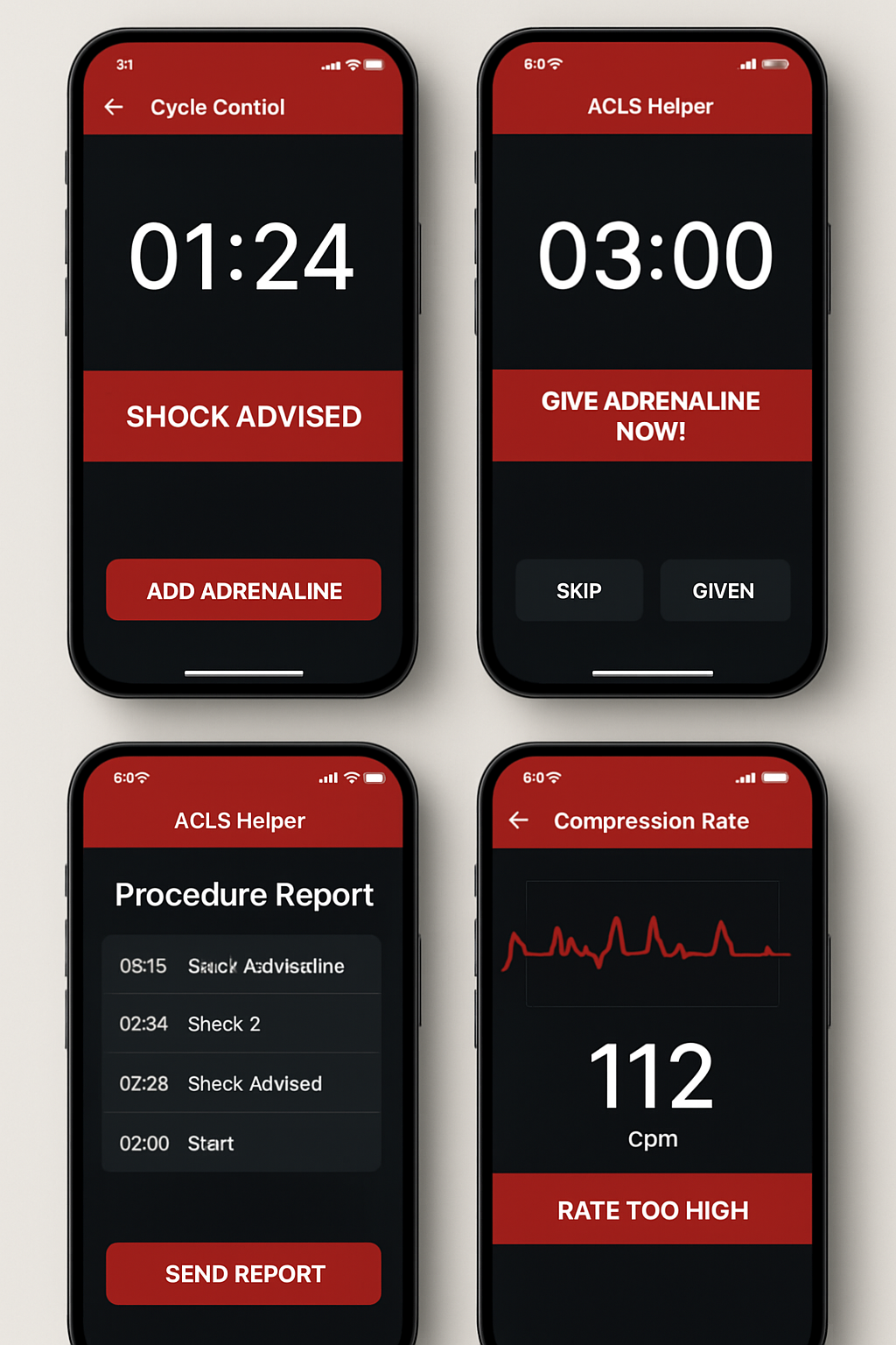 Funcionalidades do ACLS Helper